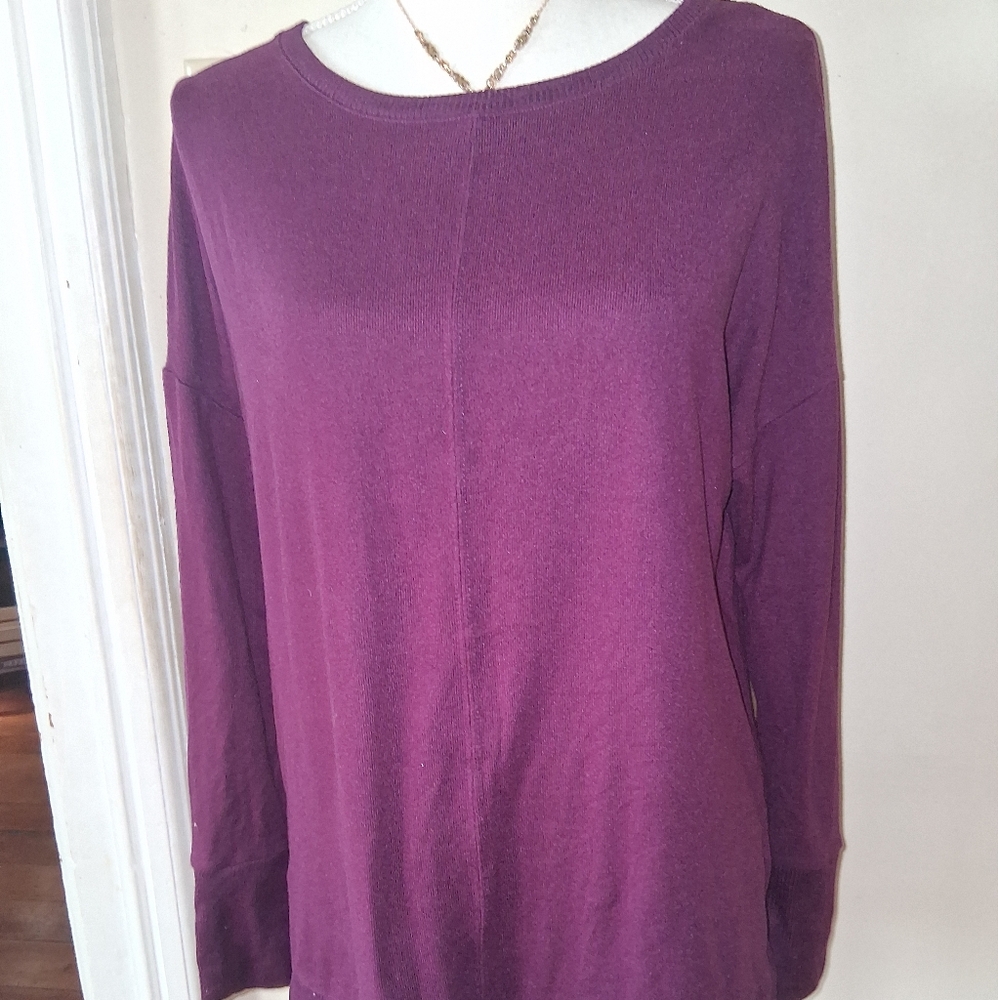 *bogo* Women's Purple Long Sleeve Top